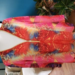 Joseph Ribkoff tunic. Sz 14 Multi colored.